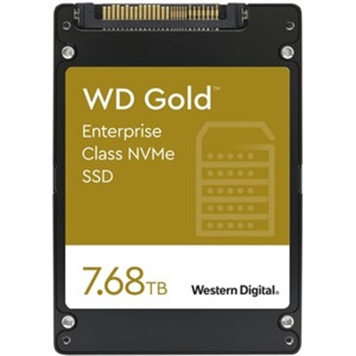 WD Gold NVMe SSD 7.68TB 2.5