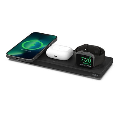 3 IN 1 WIRELESS CHARGING PAD W